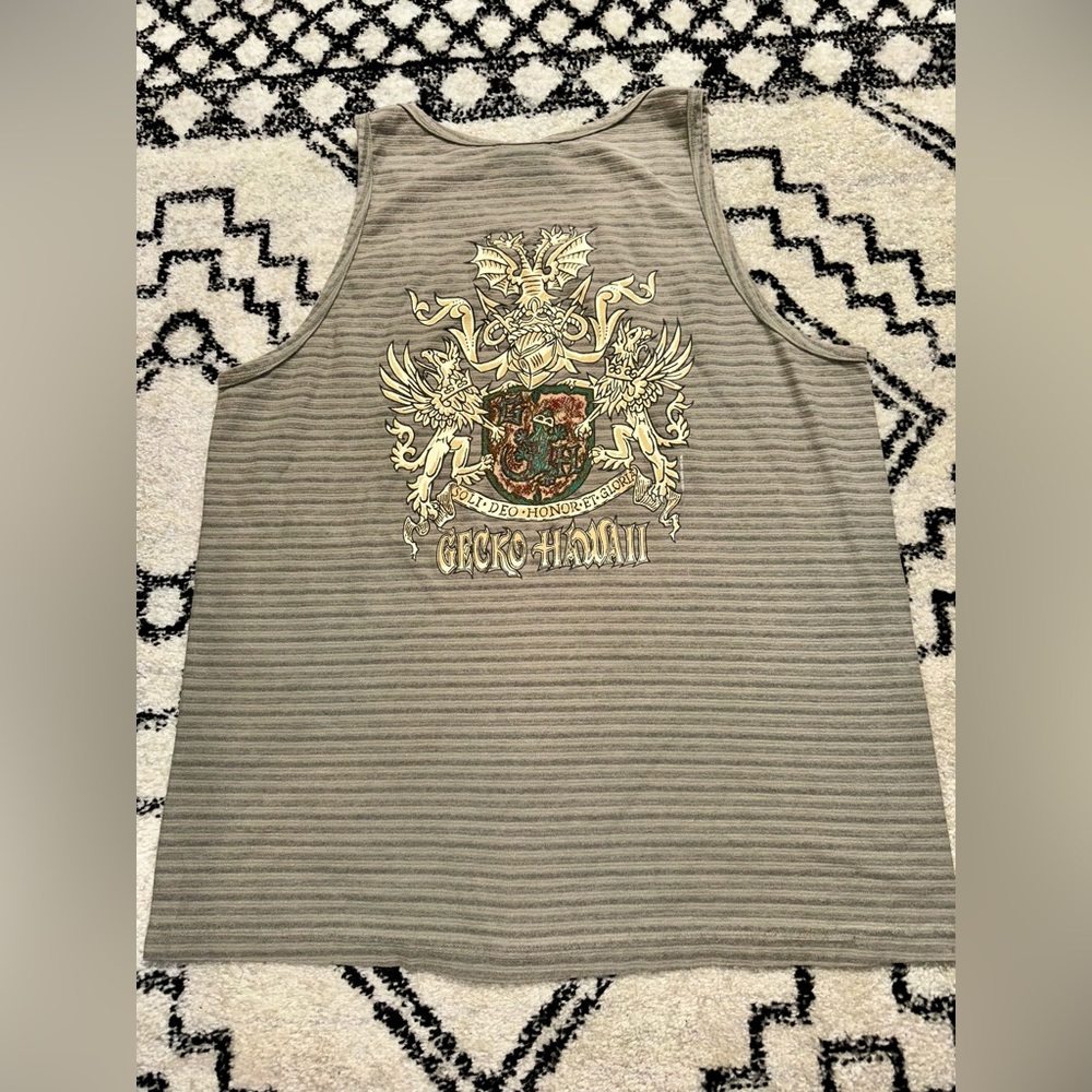 VINTAGE GECKO HAWAII TANK TOP